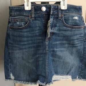 brand new jean skirt